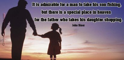 It is admirable for a man to…