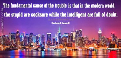 The fundamental cause of the trouble…
