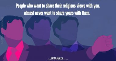 People who want to share…