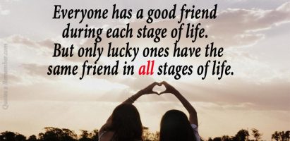 Everyone has a good friend…