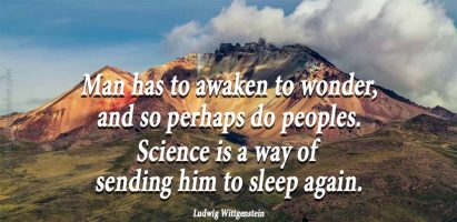 Science has to awaken to…
